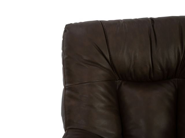 Connery Bourbon Leather Swivel Recliner-3