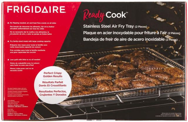Frigidaire® ReadyCook™ 30" Stainless Steel Air Fry Tray 2