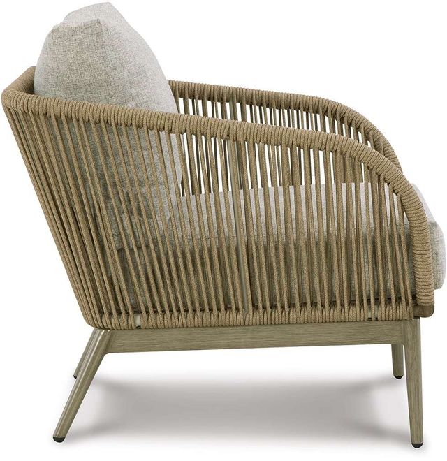 Signature Design by Ashley® Swiss Valley Beige Lounge Chair with ...