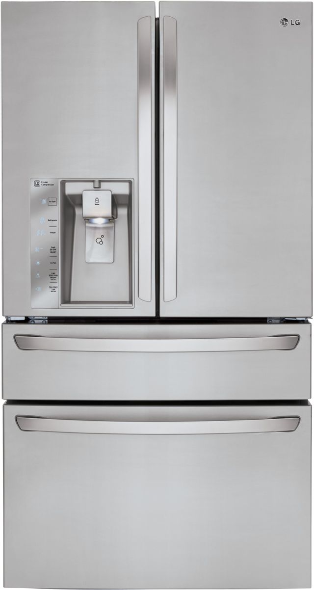 LG 22.7 Cu. Ft. Stainless Steel Counter Depth French Door Refrigerator