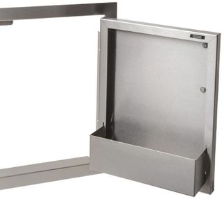 Artisan™ 17" Stainless Steel Door Shelf
