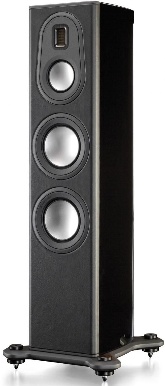 Monitor Audio 6.5" Floor Standing Speaker-Piano Black Lacquer 0