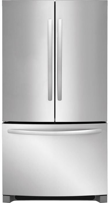 Frigidaire® 22.4 Cu. Ft. French Door Counter Depth Refrigerator-Stainless Steel 0