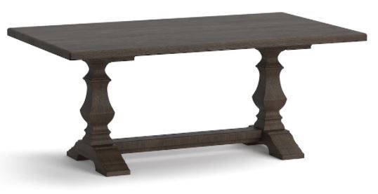 Bassett® Furniture Harvest Espresso Oak 72" Dining Table
