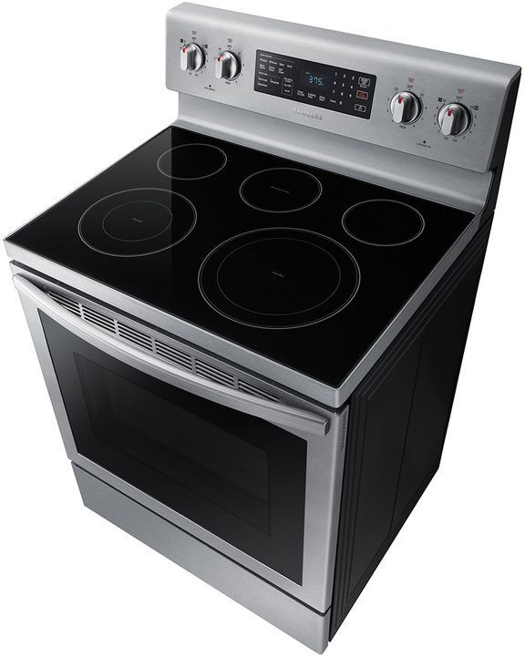 Samsung 30" Stainless Steel Free Standing Electric Range-3