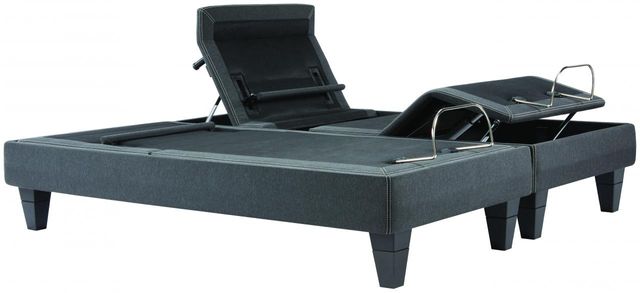 Beautyrest® Black® Black Luxury Split Queen Adjustable Bed