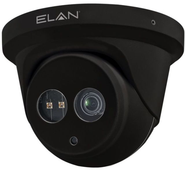 ELAN® IP Fixed Lens 2MP Outdoor Turret Camera-Black