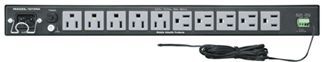 Middle Atlantic Products® 15A 10 Outlet 2-Stage Rackmount Power/Cooling Surge 2