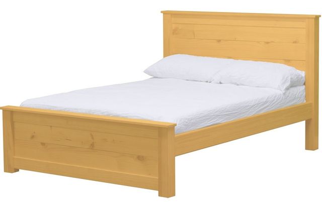 Crate Designs™ Furniture HarvestRoots Classic 43" Queen Panel Bed