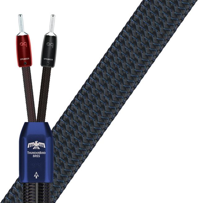 AudioQuest® FireBird ZERO and ThunderBird BASS 2 Piece 9 ft Speaker Cable Combo 2