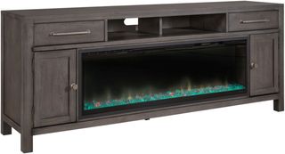 Liberty Furniture Fireplace TV Consoles with Fire