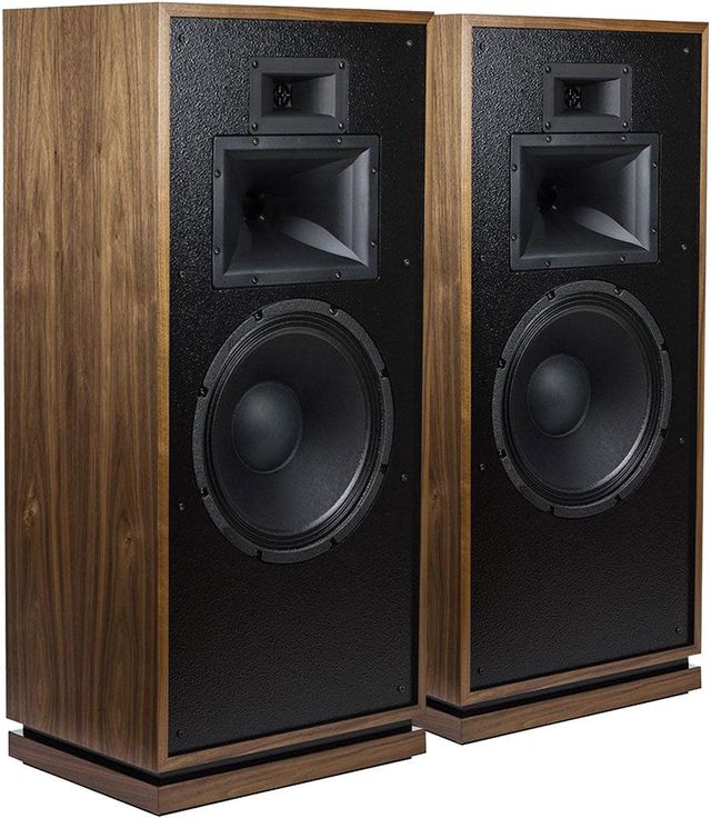 Klipsch® Heritage Black Ash Forte® III Floorstanding Speaker Pair 0