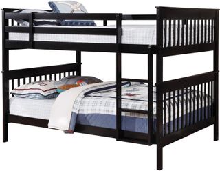 Coaster® Chapman Black Full-Over-Full Youth Bunk Bed