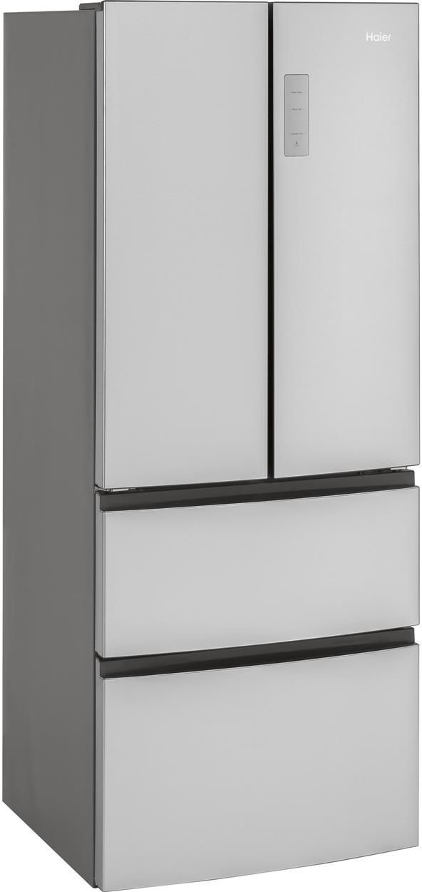 Haier 15.0 Cu. Ft. Stainless Steel French Door Refrigerator 1