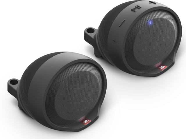 JBL® Cruise Black Handledbar Mounted Bluetooth Audio System-0