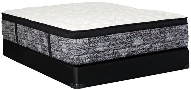 Kingsdown® Crown Imperial Empire 1.0 Pocketed Coil Euro Top Split King Mattress-1