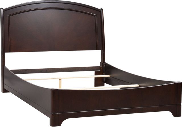 Liberty Furniture Avalon Dark Truffle King Leather Bed 1