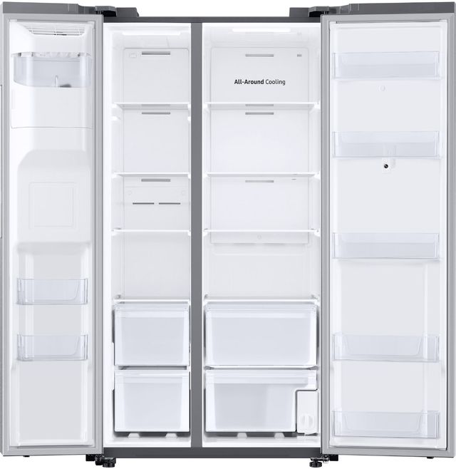 Samsung 26.7 Cu. Ft. Stainless Steel Standard Depth Side-by-Side Refrigerator-1