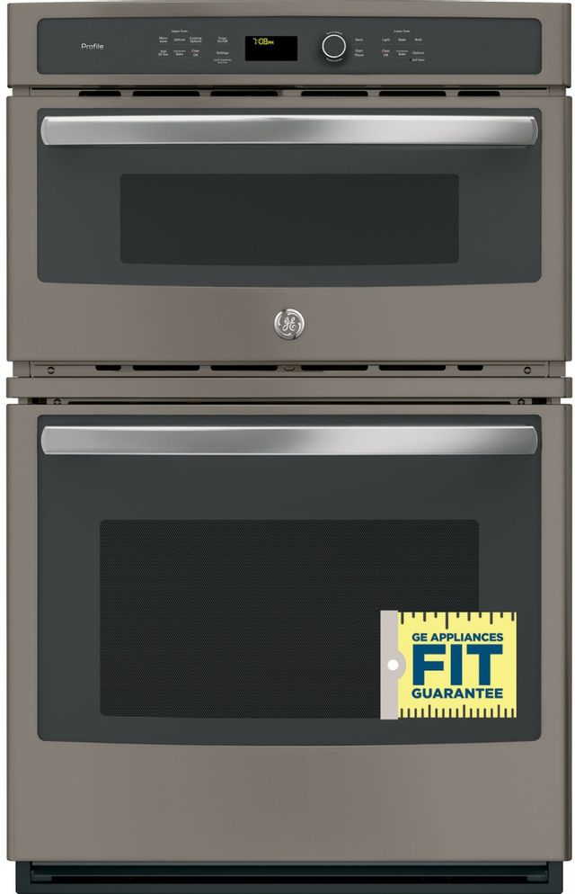 GE Profile™ 27" Fingerprint Resistant Slate Built In Combination Convection Microwave/Convection Wall Oven 5