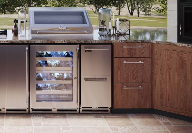 Perlick® Signature Series 2.8 Cu. Ft. Stainless Steel Outdoor Under The Counter Refrigerator -1