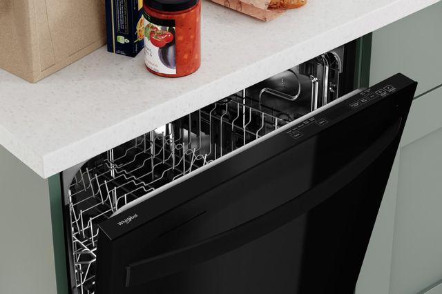 Whirlpool® 24" Black Built In Dishwasher 3