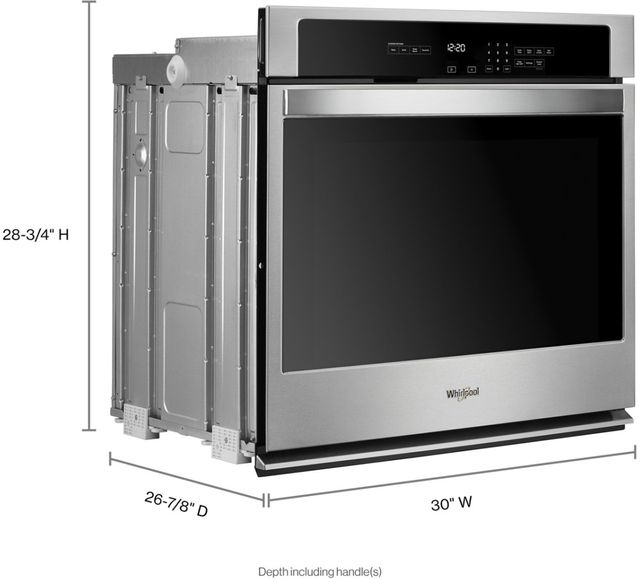 Whirlpool® 30" Stainless Steel Electric Built In Single Oven 9