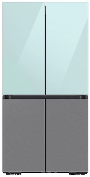 Samsung Bespoke Flex™ 18" Morning Blue Glass French Door Refrigerator Top Panel 2