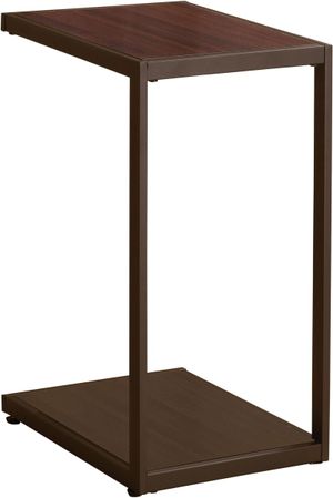 Coaster® Jose Brown Rectangular Accent Table With Bottom Shelf