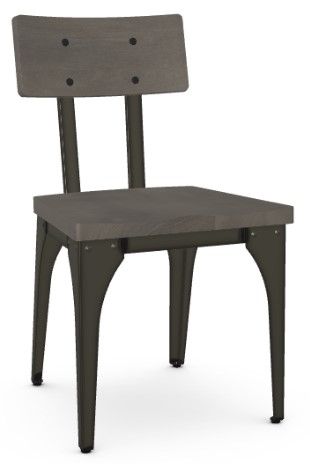 Amisco Customizable Architect Dining Side Chair