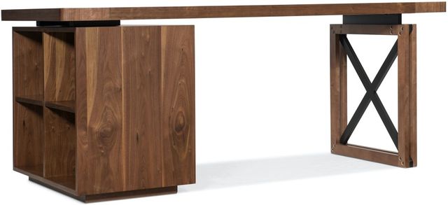Hooker® Furniture Elon Medium Wood Bunching Short Bookcase-3