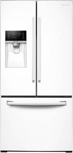 Samsung 26.0 Cu. Ft. 3-Door French Door Refrigerator-White-RF26J7500WW