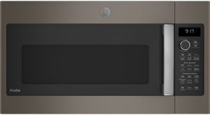 GE Profile™ 1.7 Cu. Ft. Slate Over The Range Microwave