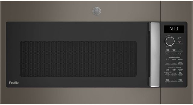 GE Profile™ 1.7 Cu. Ft. Slate Over The Range Microwave-0