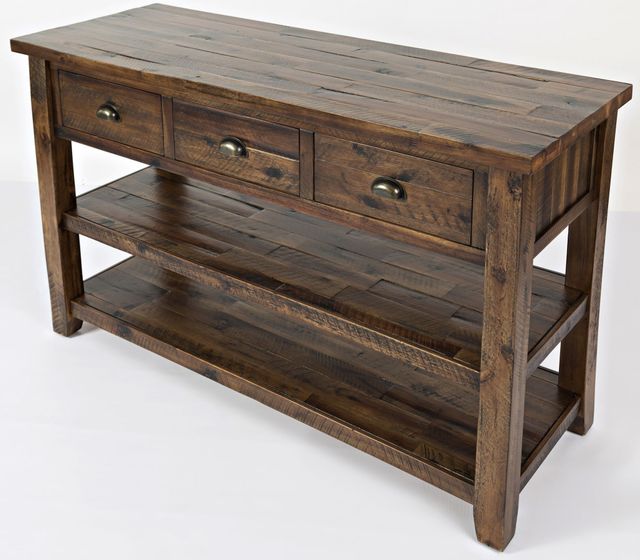 Jofran Inc. Artisan's Craft Dakota Oak Sofa Table 1