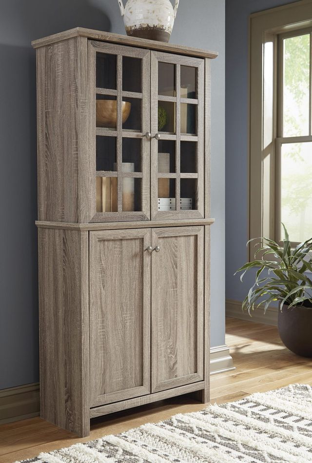 Signature Design by Ashley® Drewmore Gray Display Cabinet 5