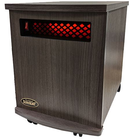 Sunheat® 13" Nebraska Oak Infrared Heater  8