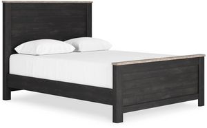 Signature Design by Ashley® Nanforth Two-tone Queen Panel Bed