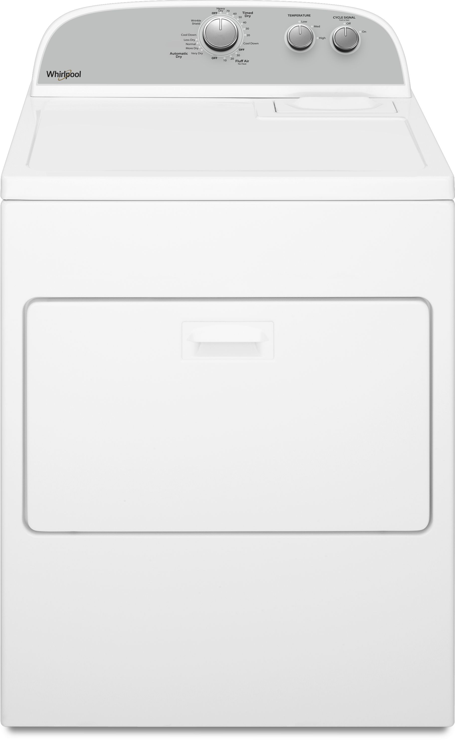 Whirlpool® 7.0 Cu. Ft. White Front Load Electric Dryer | Spencer's TV ...