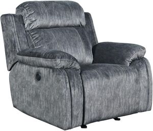 New Classic® Home Furnishings Tango Shadow Glider Recliner with Power Footrest