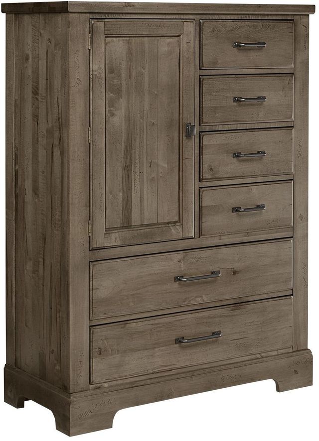 Artisan & Post by Vaughan-Bassett Cool Rustic Stone Grey Standing Chest