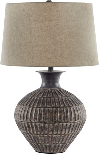 Signature Design by Ashley® Magan Antique Bronze Metal Table Lamp