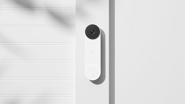 Google Nest Pro Snow Battery Powered Video Doorbell 1