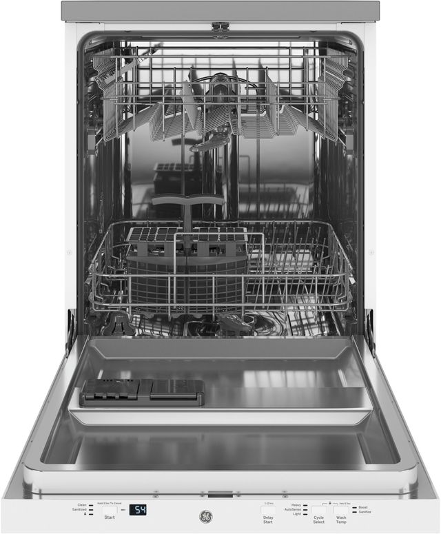 GE® 24" White Portable Dishwasher-1