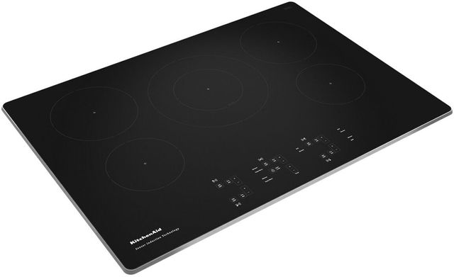 KitchenAid® 32" Stainless Steel Frame Induction Cooktop-0
