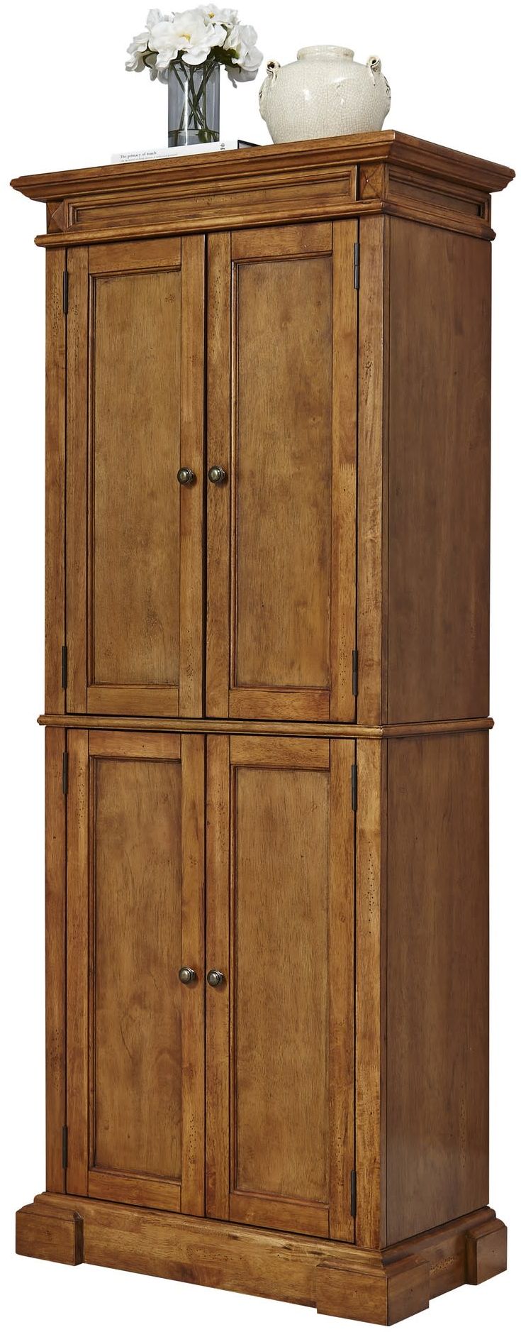 Distressed oak deals pantry