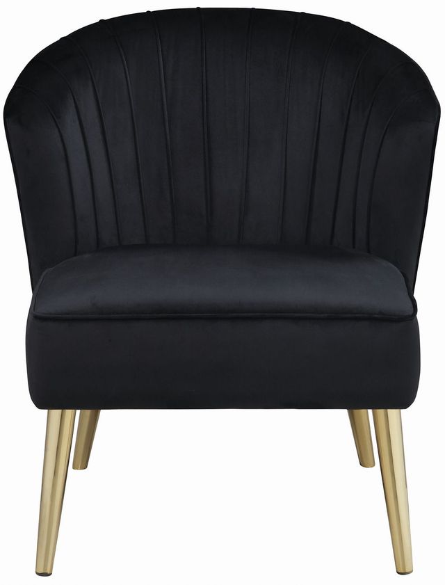 Coaster® Black Upholstered Accent Chair 1