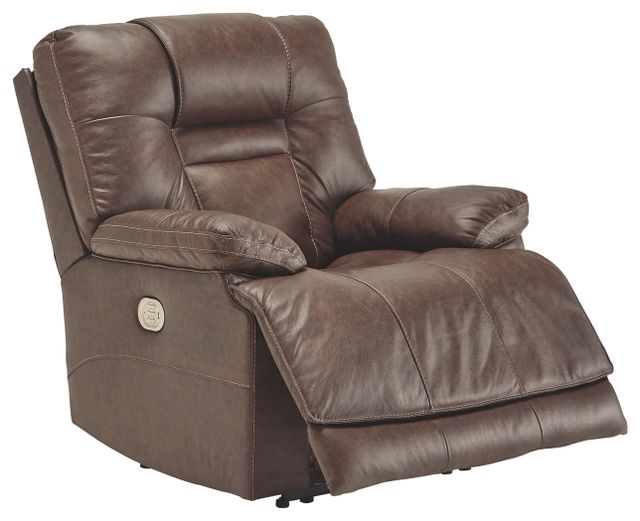 Signature Design by Ashley® Wurstrow Umber Power Recliner with Adjustable Headrest 13