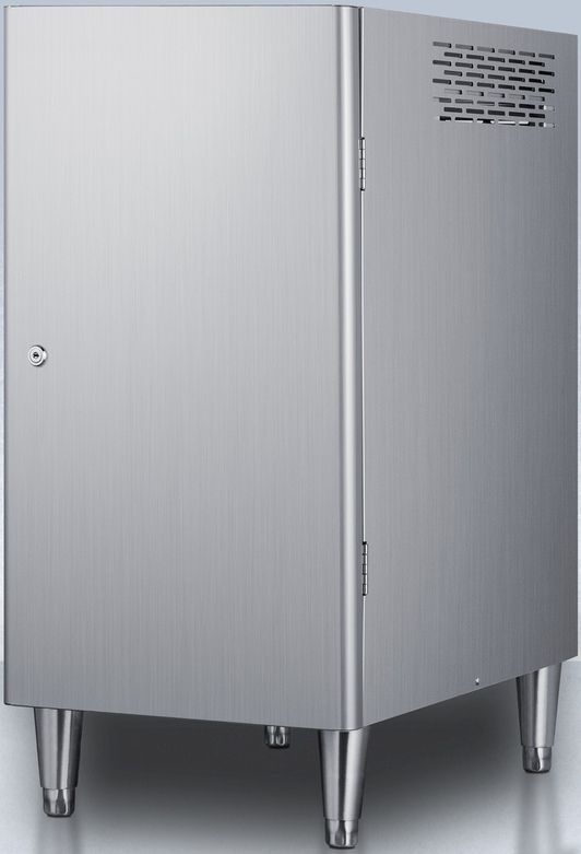 Accucold® 17" Stainless Steel Ice and Water Dispenser Cabinet-1
