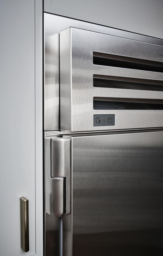 Sub-Zero® PRO 30.4 Cu. Ft. Stainless Frame Built In Side-by-Side Refrigerator 4