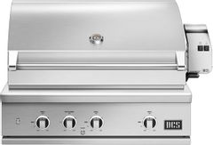 DCS Series 9 35.94” Brushed Stainless Steel Built In Grill-BE1-36RC-N